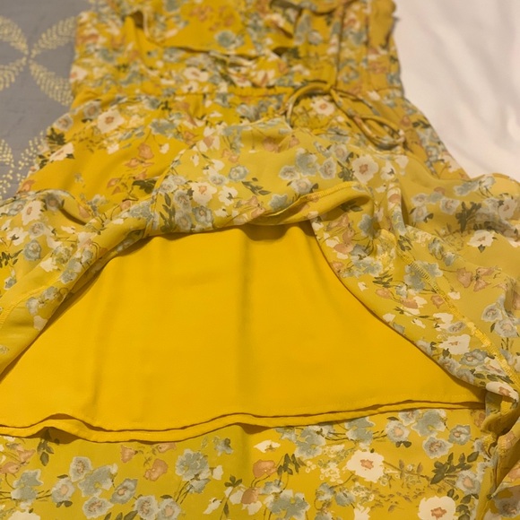 Sunny & Bright Floral Print Ruffle Dress - Picture 6 of 6